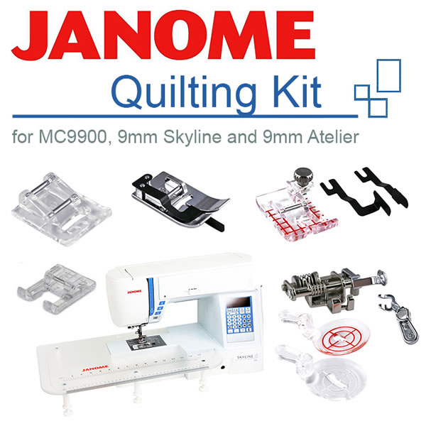 JQ7 Janome Quilting Kit with Extension Table eBay